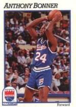 1991 NBA Hoops Base Set #180 Anthony Bonner