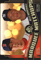 2008 SP Authentic Marquee Matchups #MM-4 Alex Rodriguez|Daisuke Matsuzaka