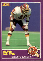 1989 Score Supplemental #334S Alvin Walton
