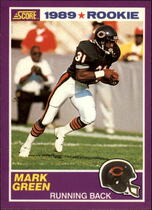 1989 Score Supplemental #419S Mark Green