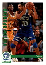 1992 NBA Hoops Base Set #141 Felton Spencer