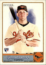 2011 Topps Allen and Ginter #228 Brandon Snyder