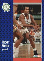 1991 Fleer Base Set #249 Rickey Green