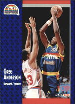 1991 Fleer Base Set #272 Greg Anderson