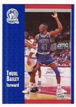 1991 Fleer Base Set #316 Thurl Bailey