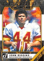 2019 Donruss Legends of the Fall #LF-12 John Riggins