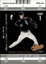2004 Fleer Authentix #90 Esteban Loaiza