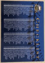 1997 Topps Stars #NNO Checklist