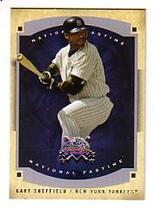 2005 Fleer National Pastime #40 Gary Sheffield