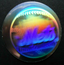 1989 Upper Deck Team Logo Holograms #14 Mets