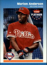 2002 Fleer Platinum #107 Marlon Anderson