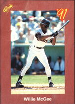 1991 Classic II (61-100) #T76 Willie McGee