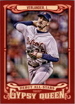 2014 Topps Gypsy Queen Debut All Stars #AS-JV Justin Verlander