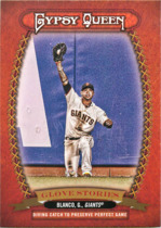 2013 Topps Gypsy Queen Glove Stories #GS-GB Gregor Blanco