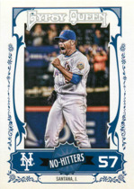 2013 Topps Gypsy Queen No Hitters #NH-JS Johan Santana
