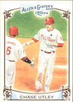 2010 Topps Allen & Ginter Baseball Highlight Sketches #AGHS1 Chase Utley