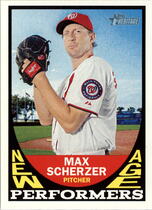 2016 Topps Heritage New Age Performers #NAP-MSC Max Scherzer
