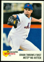 2013 Topps Heritage Memorable Moments #MM-JS Johan Santana