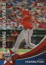 2011 Topps Opening Day Stars #ODS-4 Josh Hamilton