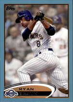 2012 Topps Wal Mart Blue Border Series 1 #1 Ryan Braun