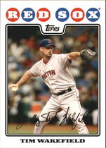 2008 Topps Base Set Series 1 #295 Tim Wakefield