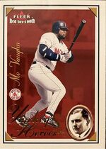 2001 Fleer Red Sox 100th Yawkeys Heroes #13YH Mo Vaughn