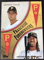 2013 Topps Update Franchise Forerunners #FF-4 Andrew Mccutchen|Gerrit Cole