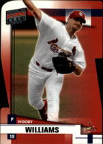 2002 Donruss Fan Club Die Cuts #86 Woody Williams