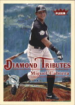 2005 Fleer Tradition Diamond Tributes #14DT Miguel Cabrera