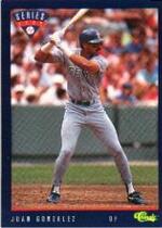 1993 Classic Base Set #T37 Juan Gonzalez