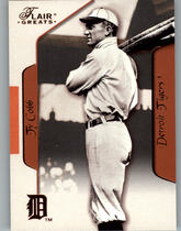 2003 Flair Greats #82 Ty Cobb