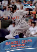 2016 Topps Bunt Unique Unis #UU-8 Marcell Ozuna