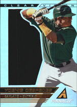 2013 Panini Pinnacle Clear Vision Single #CV35 Yoenis Cespedes