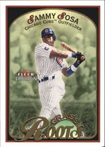 2001 Fleer Tradition Grass Roots #3GR Sammy Sosa