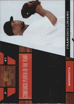 2011 Playoff Contenders Award Winners #49 Francisco Liriano