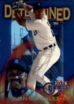 2000 Fleer Gamers Determined #14D Juan Gonzalez