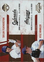 2011 Playoff Contenders Winning Combos #15 Kyle Winkler|Taylor Featherston