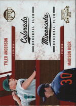 2011 Playoff Contenders Winning Combos #16 Madison Boer|Tyler Anderson