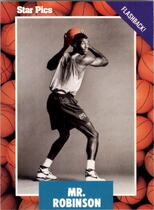 1990 Star Pics College Top Picks #2 David Robinson