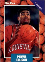 1990 Star Pics College Top Picks #50 Pervis Ellison