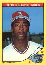 1986 Topps Woolworths Collectors Series #21 Willie McGee