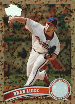 2011 Topps Diamond Anniversary Platinum Series 1 #242 Brad Lidge