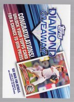 2011 Topps Diamond Giveaway Unredeemed Series 1 #TDG-6 Roy Halladay
