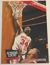 1993 NBA Hoops Supreme Court #SC9 Hakeem Olajuwon