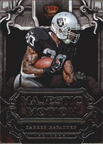 2012 Panini Crown Royale Majestic Motion #14 Darren Mcfadden