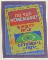 1988 Score Great Moments in Baseball Magic Motion Trivia #51 Babe Ruth
