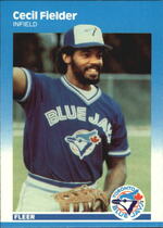 1987 Fleer Update Glossy #31 Cecil Fielder