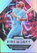 2021 Panini Prizm Fireworks Silver Prizm #FW8 Paul Goldschmidt