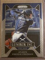 2021 Panini Prizm Lumber Inc. #4 Freddie Freeman