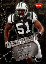2006 Fleer Seek and Destroy #SD-JV Jonathan Vilma